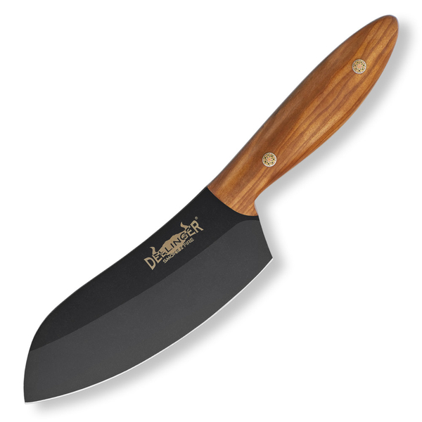 Kuchyňský nůž Dellinger BBQ D2 SAND - Olive