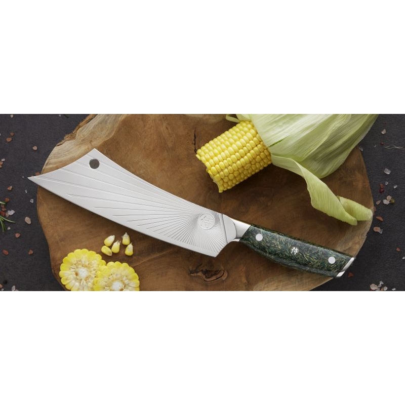 Kuchyňský nůž Dellinger BBQ Max - zelený 2