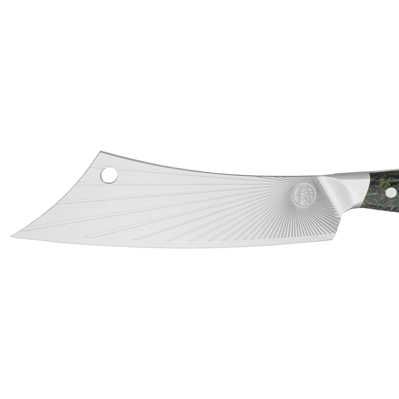 Kuchyňský nůž Dellinger BBQ Max - zelený 1