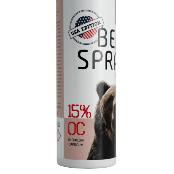 Obranný sprej proti medvědům TETRAO Bear Spray USA edition 150 ml 2